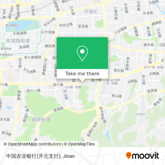 中国农业银行(开元支行) map