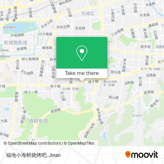 福地小海鲜烧烤吧 map