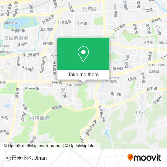 燕景苑小区 map