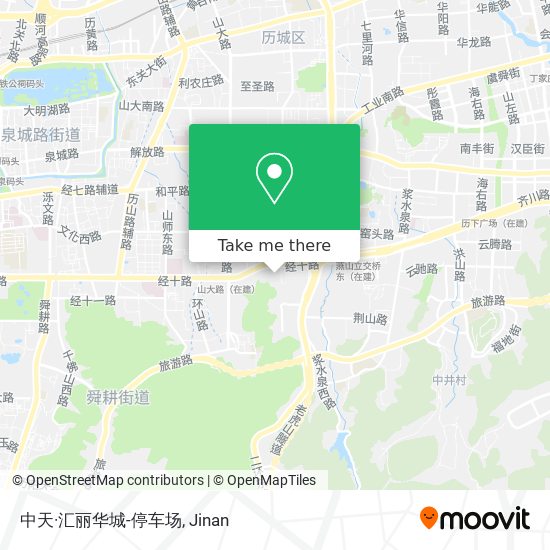 中天·汇丽华城-停车场 map
