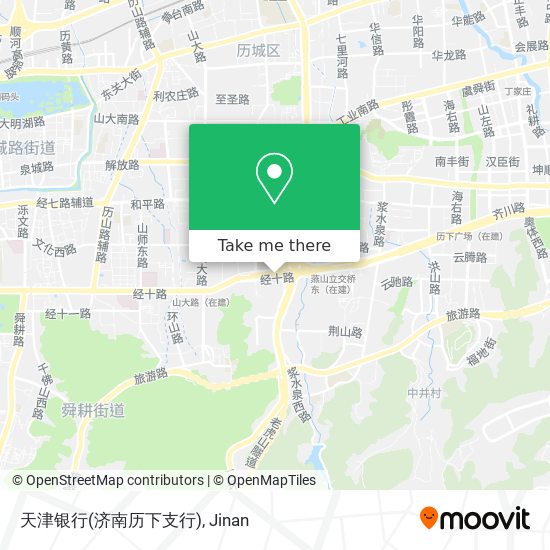 天津银行(济南历下支行) map