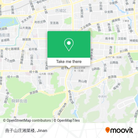 燕子山庄湘菜楼 map