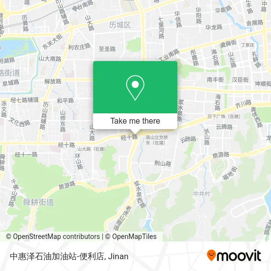中惠泽石油加油站-便利店 map