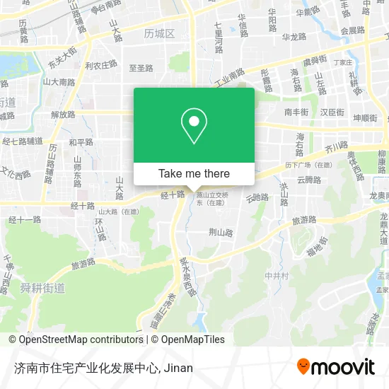 济南市住宅产业化发展中心 map