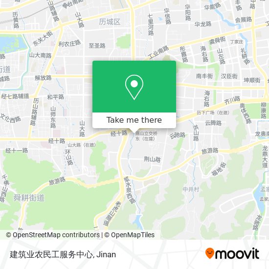 建筑业农民工服务中心 map