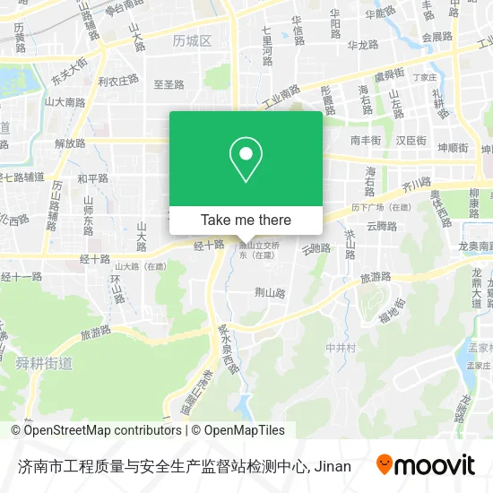济南市工程质量与安全生产监督站检测中心 map