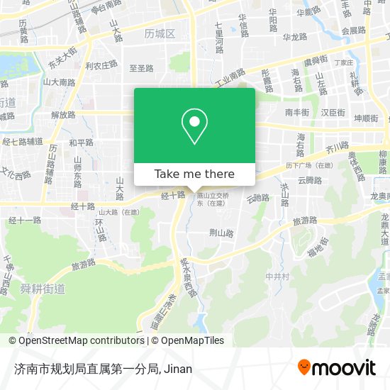 济南市规划局直属第一分局 map