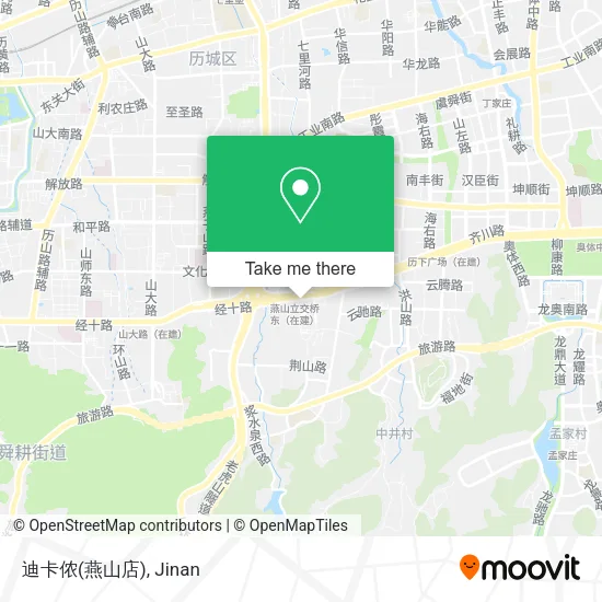 迪卡侬(燕山店) map