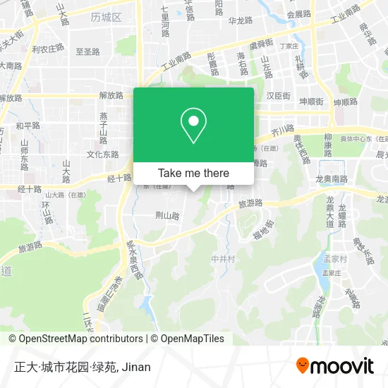 正大·城市花园·绿苑 map