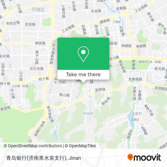 青岛银行(济南浆水泉支行) map