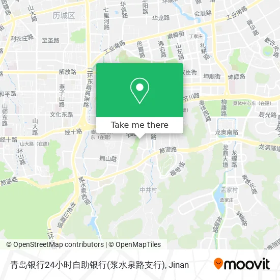 青岛银行24小时自助银行(浆水泉路支行) map