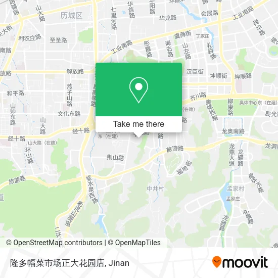 隆多幅菜市场正大花园店 map