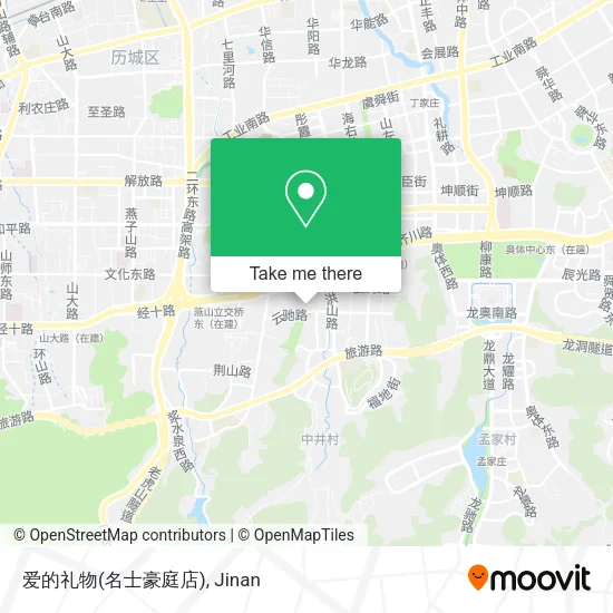 爱的礼物(名士豪庭店) map