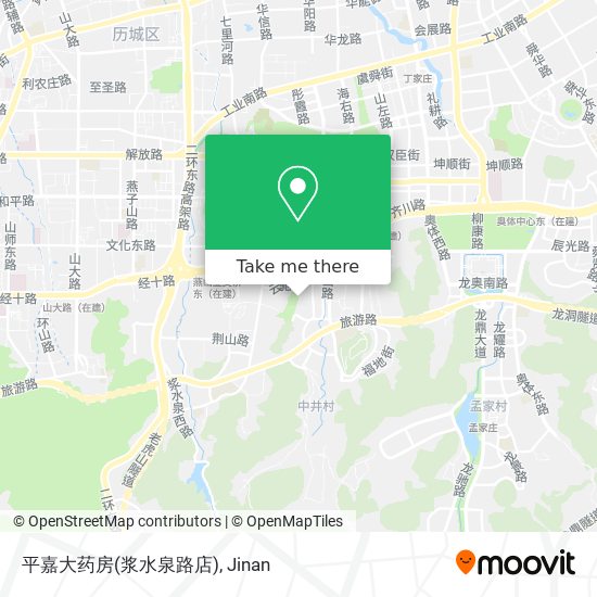 平嘉大药房(浆水泉路店) map