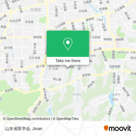 山东省医学会 map