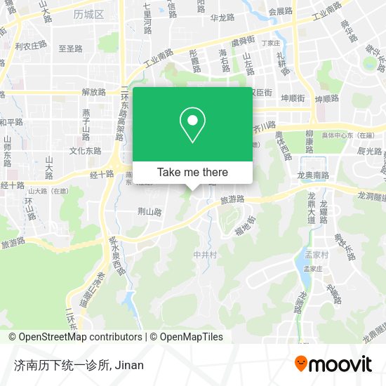 济南历下统一诊所 map