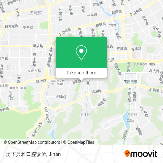 历下典雅口腔诊所 map