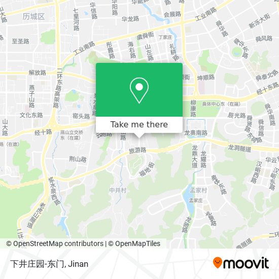 下井庄园-东门 map