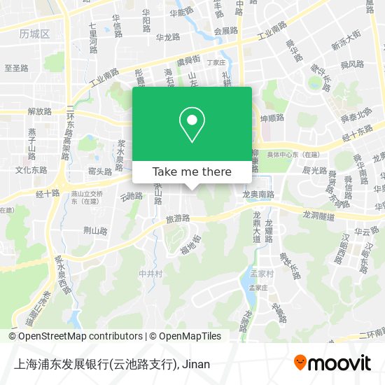 上海浦东发展银行(云池路支行) map