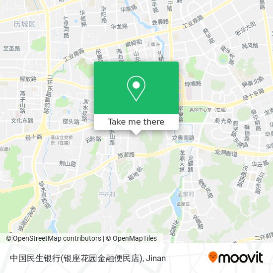 中国民生银行(银座花园金融便民店) map