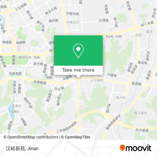 汉峪新苑 map