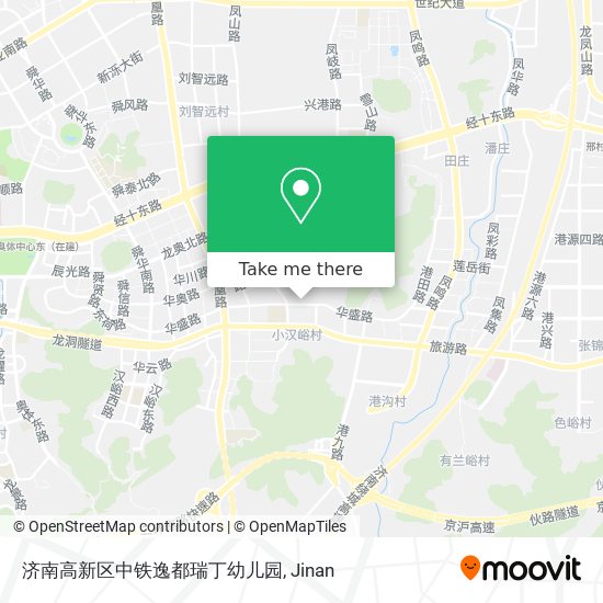 济南高新区中铁逸都瑞丁幼儿园 map