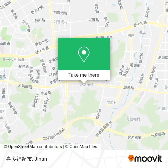 喜多福超市 map