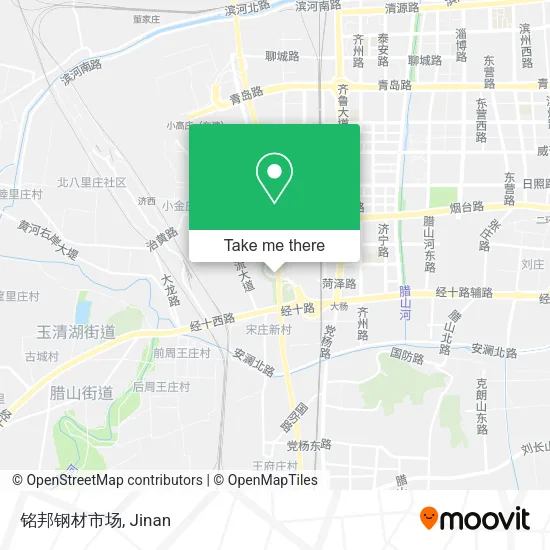 铭邦钢材市场 map