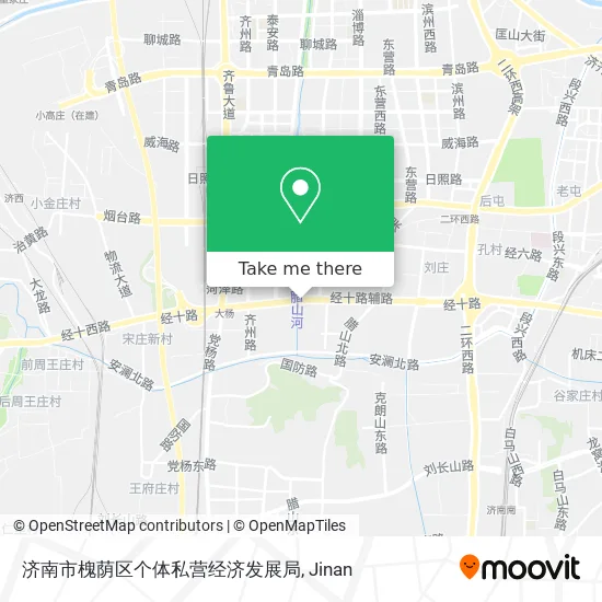 济南市槐荫区个体私营经济发展局 map