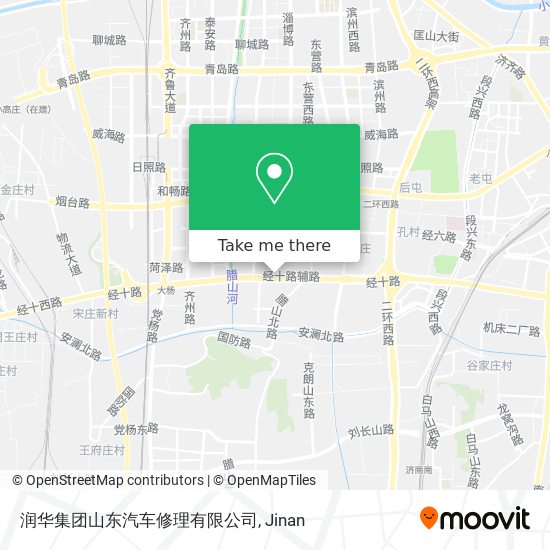 润华集团山东汽车修理有限公司 map