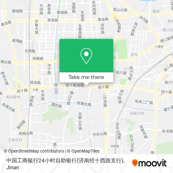 中国工商银行24小时自助银行(济南经十西路支行) map