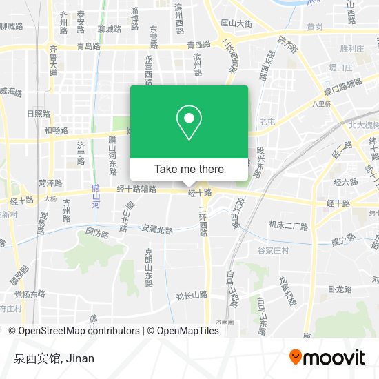 泉西宾馆 map