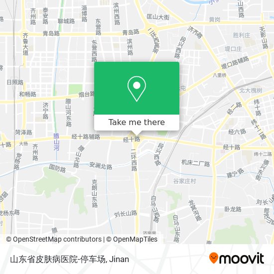 山东省皮肤病医院-停车场 map