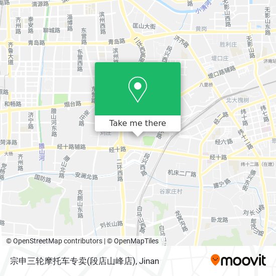 宗申三轮摩托车专卖(段店山峰店) map