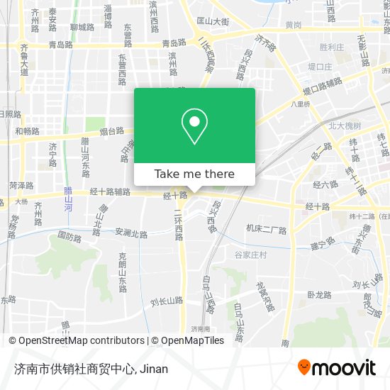 济南市供销社商贸中心 map