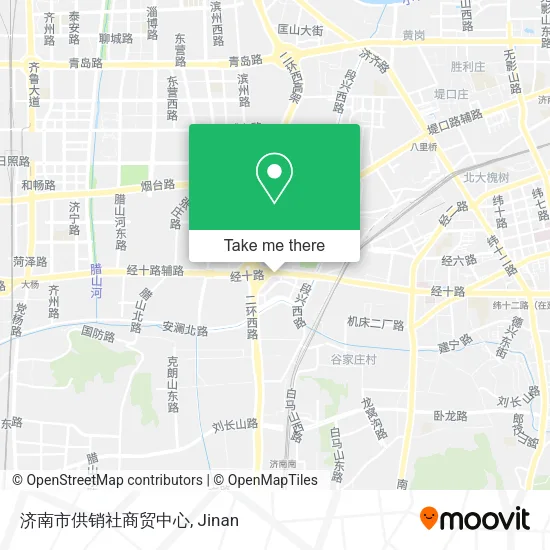济南市供销社商贸中心 map