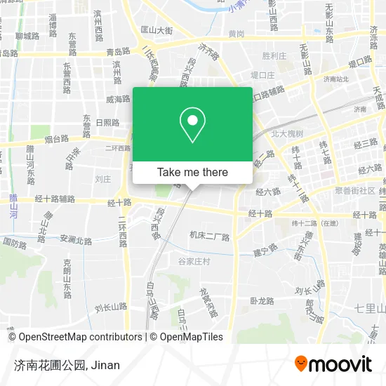 济南花圃公园 map