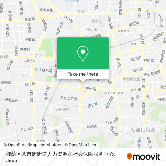 槐荫区营市街街道人力资源和社会保障服务中心 map