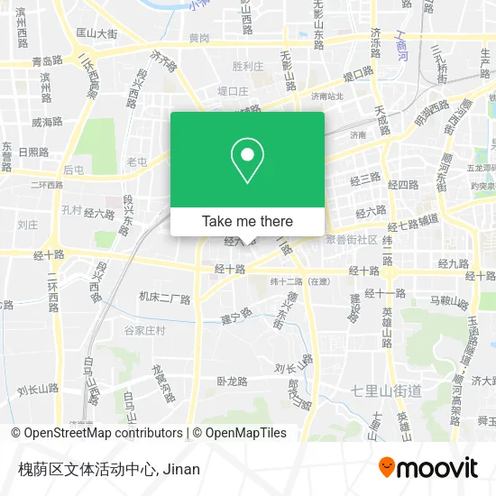 槐荫区文体活动中心 map