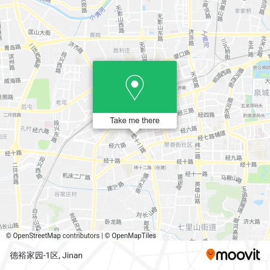 德裕家园-1区 map
