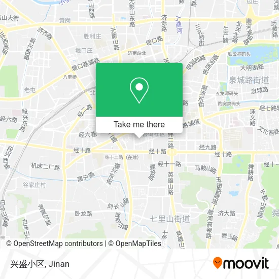 兴盛小区 map