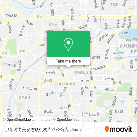 那茉时尚美发连锁机构卢浮公馆店 map
