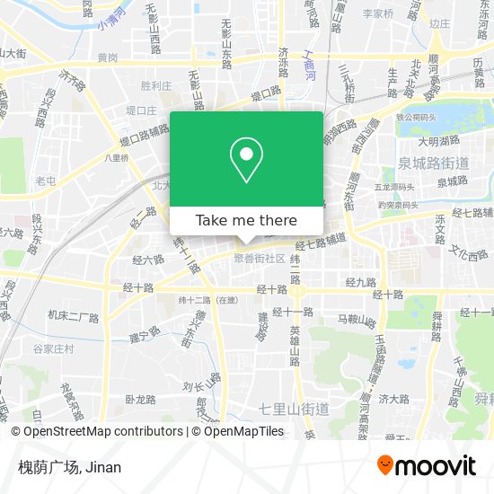 槐荫广场 map