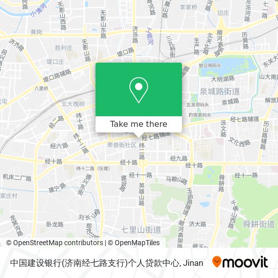 中国建设银行(济南经七路支行)个人贷款中心 map
