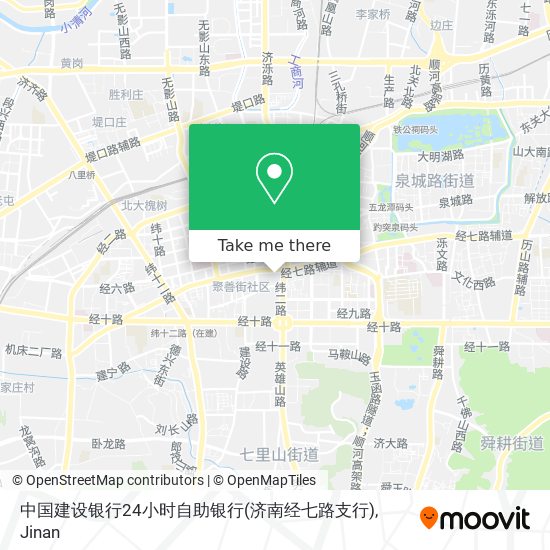 中国建设银行24小时自助银行(济南经七路支行) map