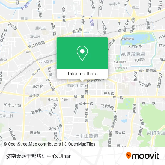 济南金融干部培训中心 map