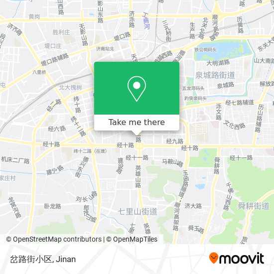 岔路街小区 map