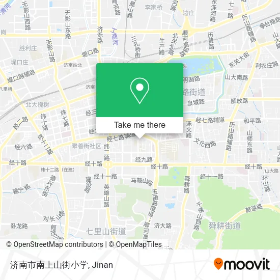 济南市南上山街小学 map