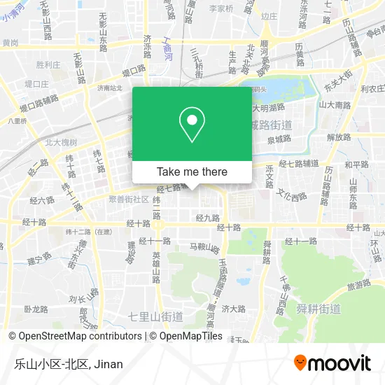 乐山小区-北区 map