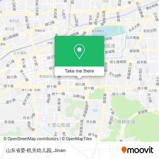 山东省委-机关幼儿园 map